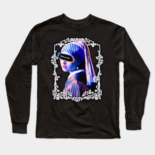 Futuristic Baroque Aesthetic Long Sleeve T-Shirt